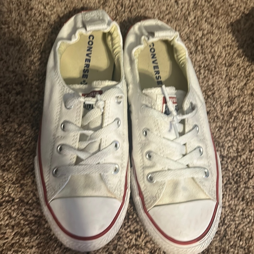Low Top Converse worn once